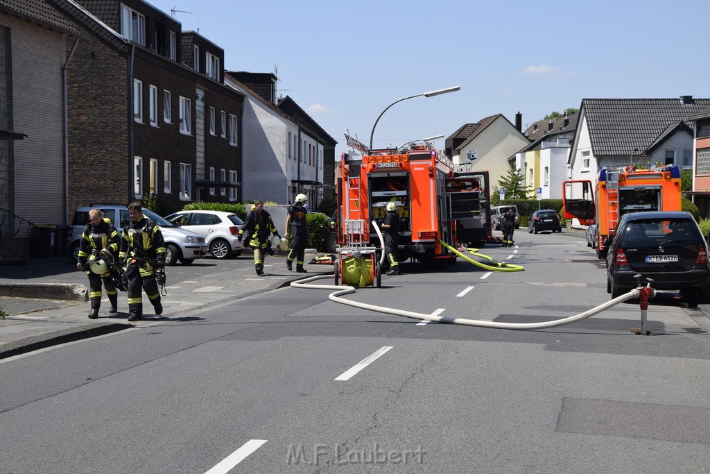 Feuer 1 Koeln Porz Grengel Waldstr P044.JPG - Miklos Laubert